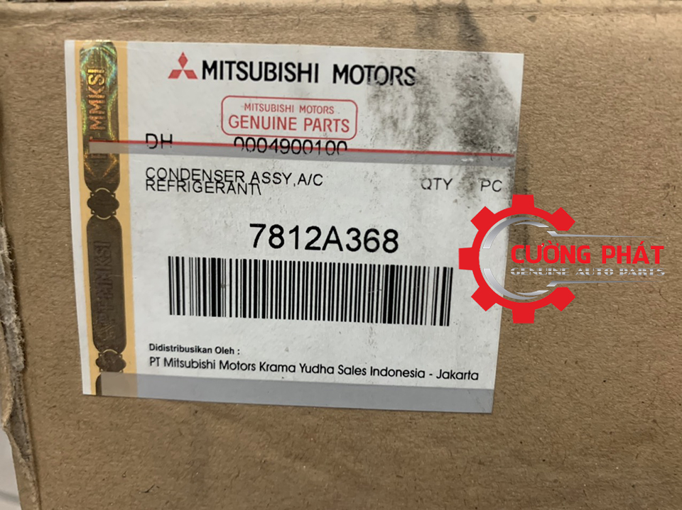 Dan_nong_Mitsubishi_Xpander_7812A368_CuongPhat (1) Tem mã dàn nóng Xpander