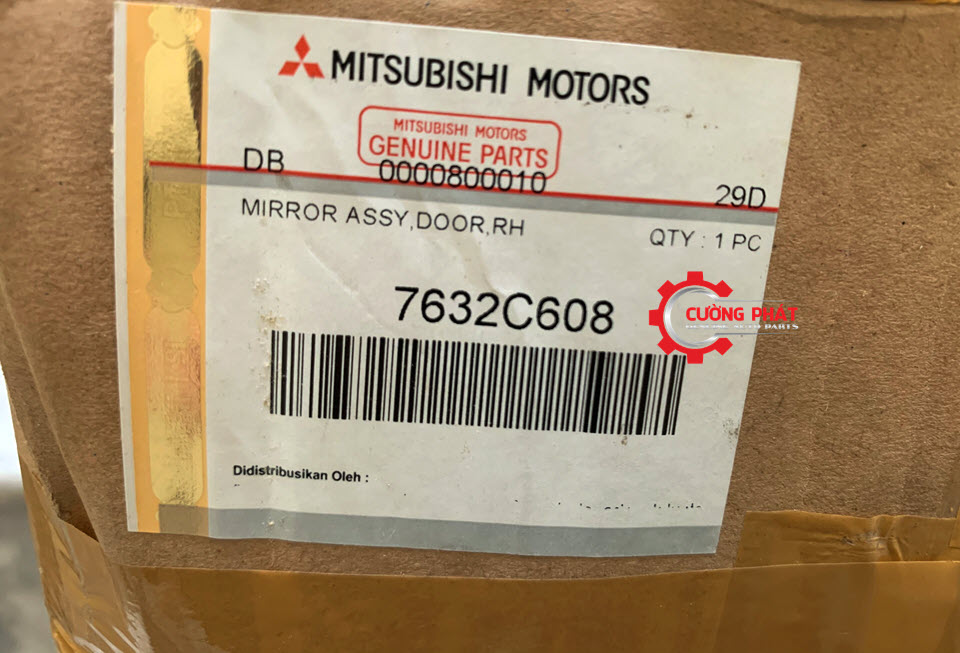 Guong-chieu-hau-Mitsubishi-Xpander-khong-gap-dien-7632C608 Mã gương chiếu hậu Xpander cơ không gập điện chính hãng