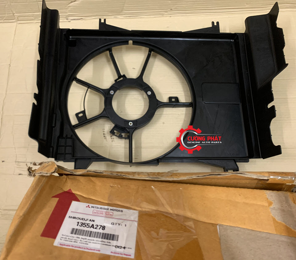 Long-quat-ket-nuoc-Mitsubishi-Mirage-1355A278 Mã lồng quạt két nước Mirage chính hãng