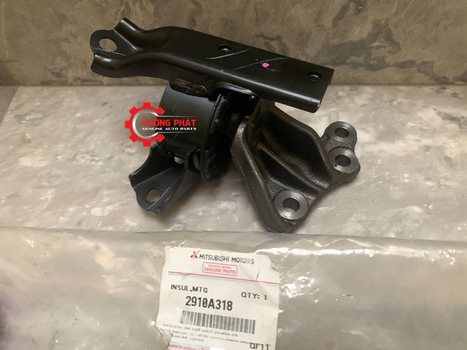 Cao-su-chan-hop-so-Mitsubishi-Attrage-Mirage-AT-chan-lech-2910A318-2910A106(2) Mã cao su chân hộp số tự động Attrage, Mirage (AT) chính hãng