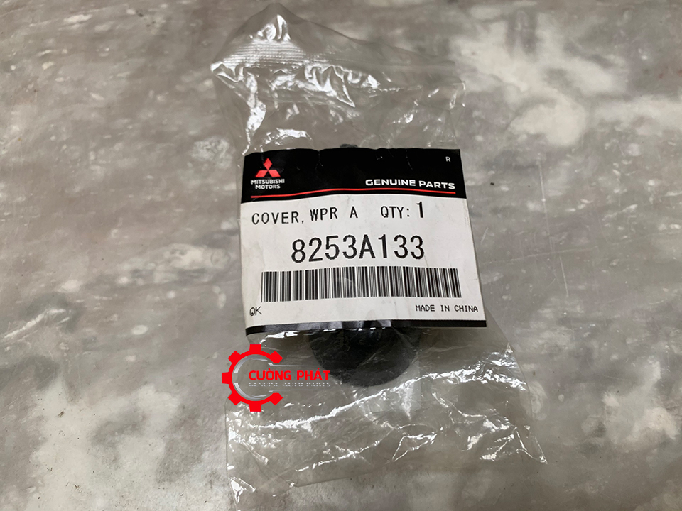Nap_chup_can_choi_gat_mua_Mitsubishi_Outlander_8253A133 (1) Tem mã chính hãng nắp chụp cần gạt mưa Outlander