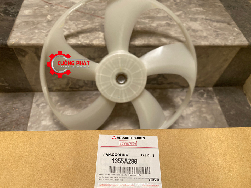 Canh-quat-ket-nuoc-Mitsubishi-Attrage-Mirage-1355A280 (3) Mã cánh quạt két nước Attrage, Mirage