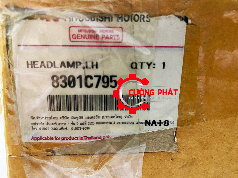 Den-pha-bi-led-Mitsubishi-Pajero-Sport-2019-8301C795-8301C796 (3) Tem mã đèn pha Pajero Sport 2019-2021