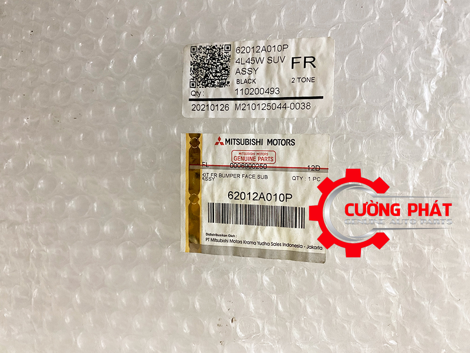 Can-truoc-Mitsubishi-xpander-Cross-62012A010P (3) Tem mã cản trước Xpander Cross chính hãng