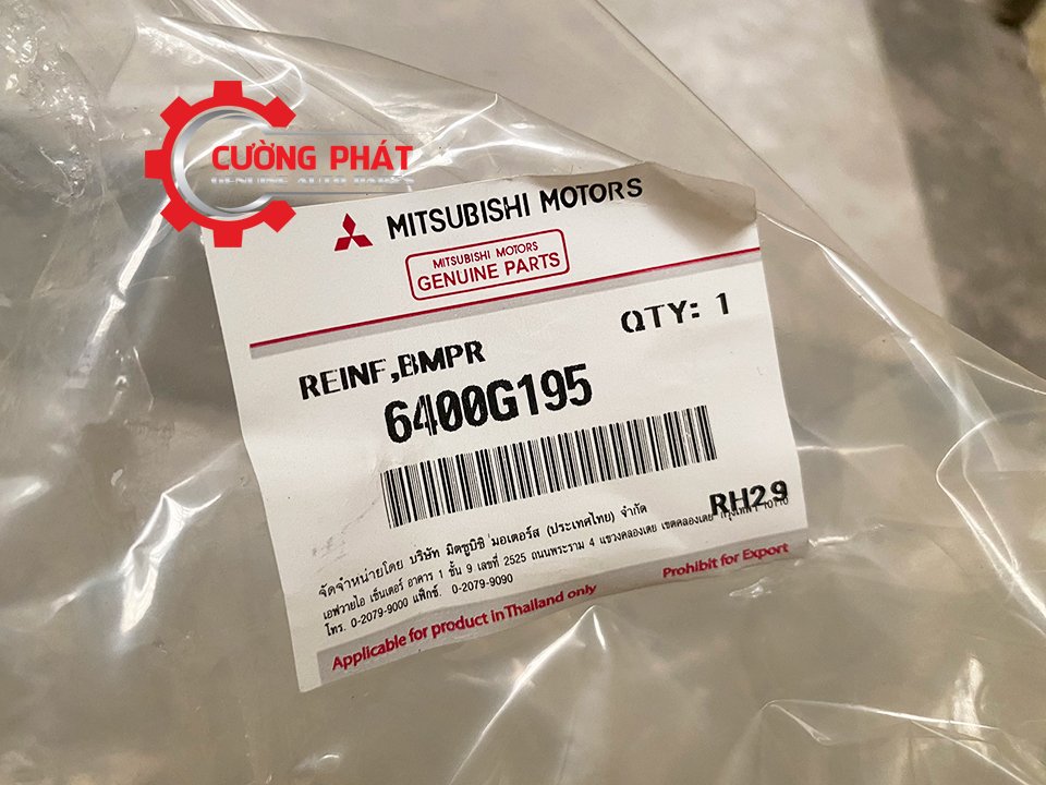 Xuong-do-can-truoc-Mitsubishi-Pajero-Sport-2017-2020-6400G195 (2) Mã xương đỡ cản trước Pajero Sport 2017-2020 chính hãng