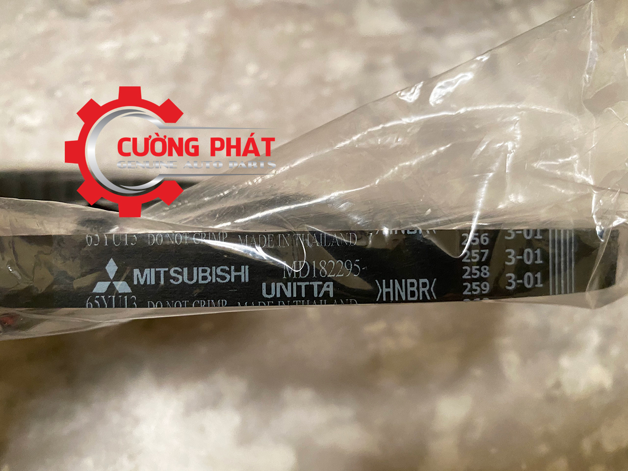 Day-doi-trong-Mitsubishi-V31-Jolie-Grandis-Zinger-Triton-MD182295-MD182295-MZ690623-MR984778 (2) Thông số dây curoa đối trọng Triton, Zinger, V31, Jolie, Grandis