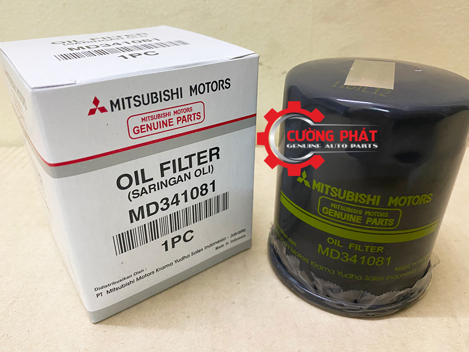 Loc-nhot-Mitsubishi-Xpander-Attrage-Mirage-MD341081 (1) Hình ảnh lọc nhớt Xpander, Attrage, Mirage chính hãng