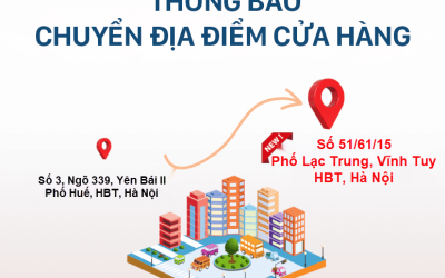 Thông báo chuyển địa điểm cửa hàng