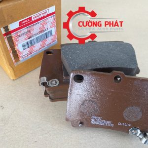 Chi tiết tem mã má phanh sau Pajero sport máy xăng chính hãng