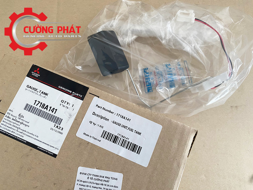 Chi tiết tem mã phao xăng Attrage, Mirage