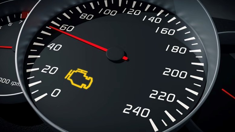 Đèn check engine bật sáng khi cảm biến oxy gặp lỗi