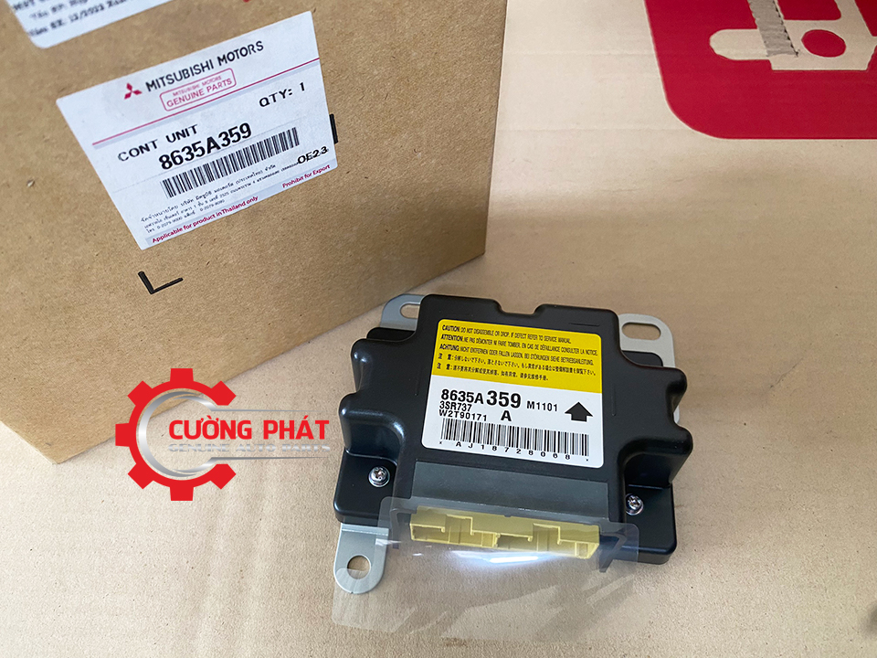 Hop-dieu-khien-tui-khi-Mitsubishi-Triton-2015-2018-8635A359 (3) Tem mã hộp điều khiển túi khí Triton chính hãng