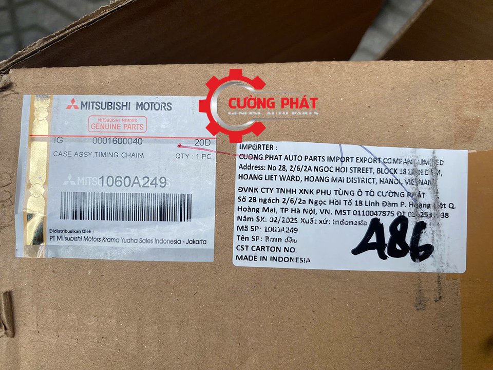 Bom-dau-Mitsubishi-Xpander-1060A249 (4) Tem mã bơm dầu động cơ Mitsubishi Xpander