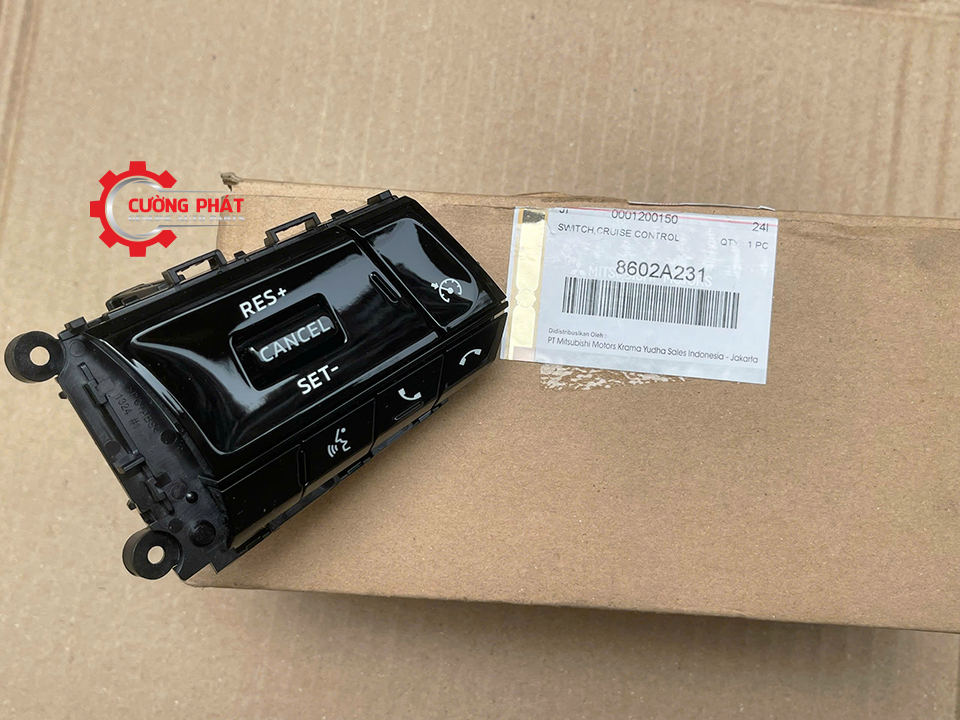Chi tiết tem mã phím bấm cruise control Xpander, Xforce