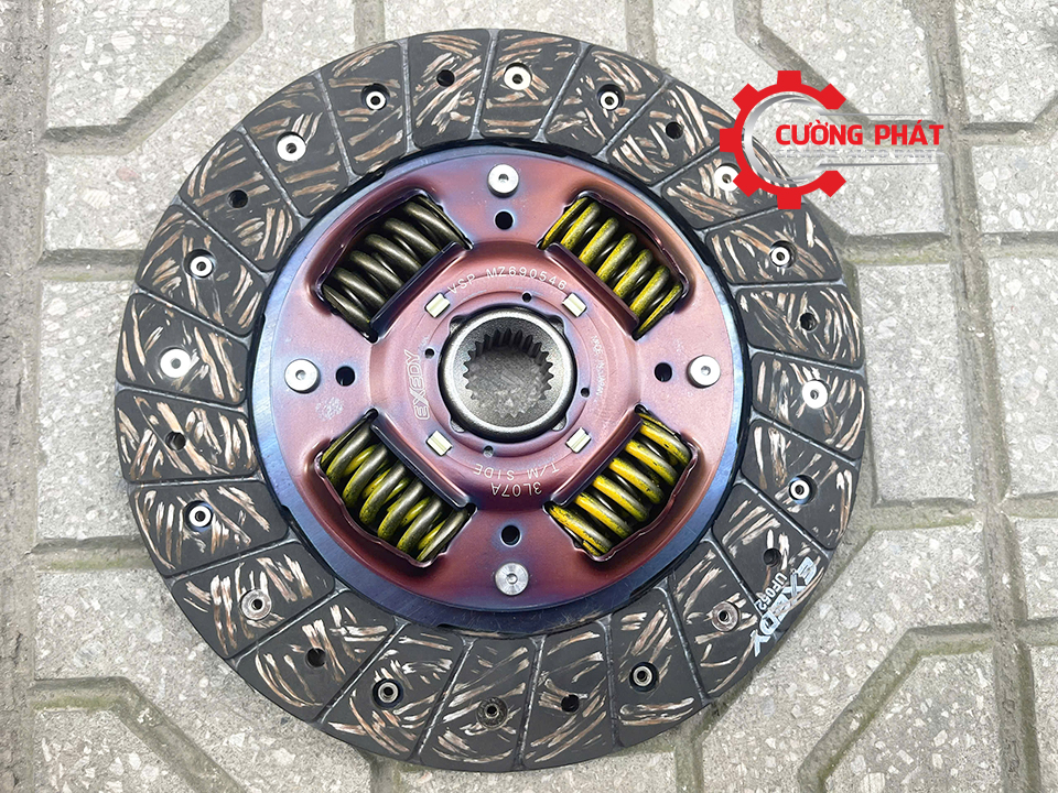 Góc chụp cận cảnh đĩa côn Triton máy xăng, V31, Zinger
