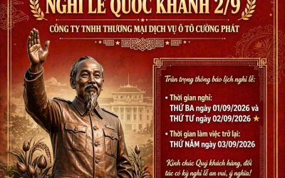Lịch nghỉ lễ Quốc Khánh 2-9-2026