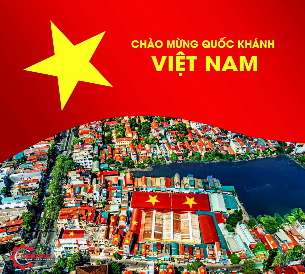 Công ty TNHH TMDV ô tô Cường Phát trân trọng thông báo đến Quý khách hàng và Quý đối tác lịch nghỉ lễ Quốc Khánh 2-9 năm 2026